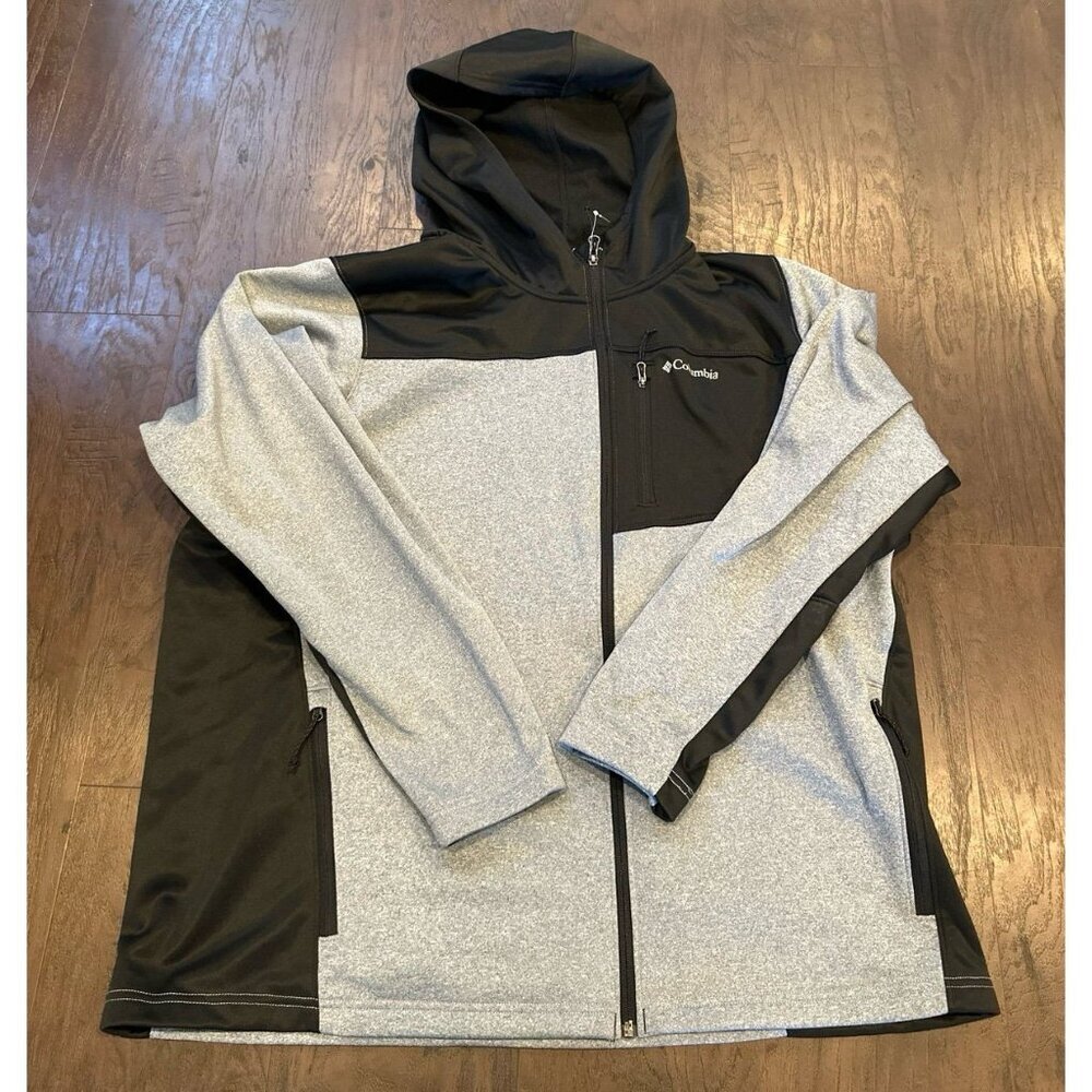 Columbia Men's Harlem Park Hybrid Full Zip Hoodie Jacket